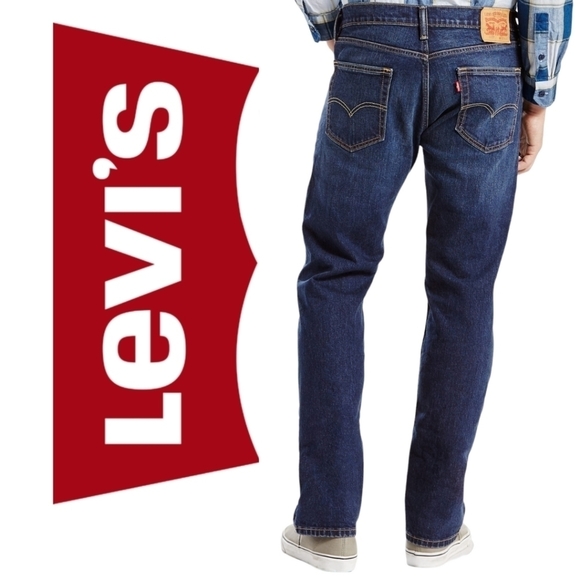 Levi's Other - Levi's 505 Regular Stretch Mid Rise Regular Fit Straight Leg Denim Jeans Size 36